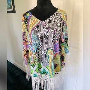 NWOT Chico’s Cold Shoulder Coverup